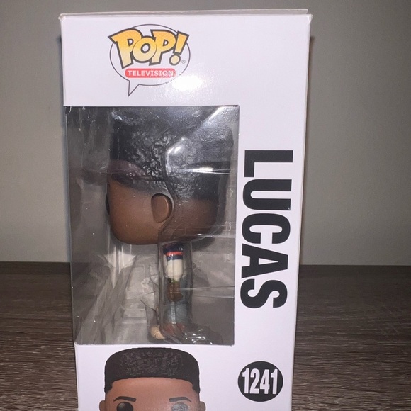 Funko Pop Stranger Things Lucas Vinyl Figure - Picture 2 of 5